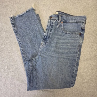 Jeans Madewell Mujer Talla 31 The Perfect Vintage Hasta el Tobillo Jean Dobladillo Deshilachado  Foto 1 de 4