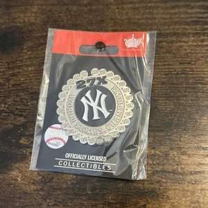 Aminco New York Yankees 27X World Series Champions Pin Officially Licensed  - Picture 1 of 5