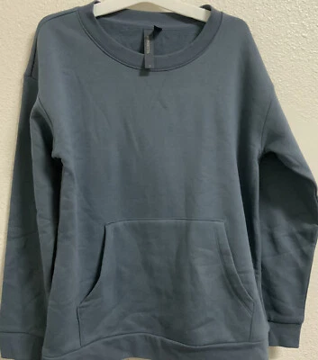 ⚡️Mondetta Damas Tejido Polar Cuello Redondo - Azul (Mediano) Foto 1 de 2