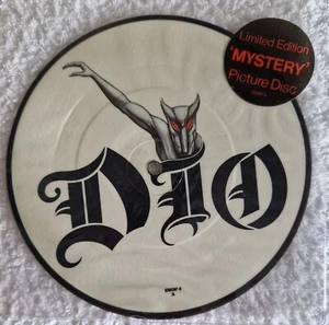 DIO 'MYSTERY/EAT YOUR HEART OUT' UK LTD. EDITION 7" VINYL PIC DISC DIOP4 NM 1984 - Picture 1 of 2