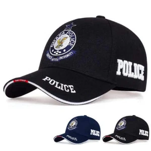 Gorras bordadas unisex de la policía de Ghana - Protector solar ajustable para exteriores ropa informal - Imagen 1 de 9
