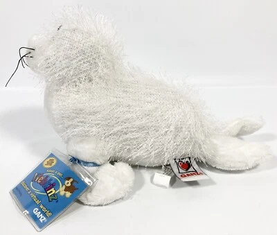 Webkinz Sparkle Harp Seal HM023 White Pet 10" NEW Unused Sealed Code Attach Tag - Image 1 of 4