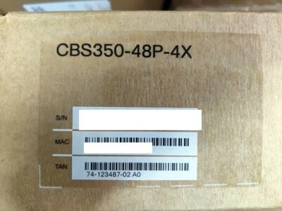 CBS350-48P-4X-EU Cisco Business 350 Series 48x10/100/1000 ports PoE+ 370W CLEAN - Image 1 of 4