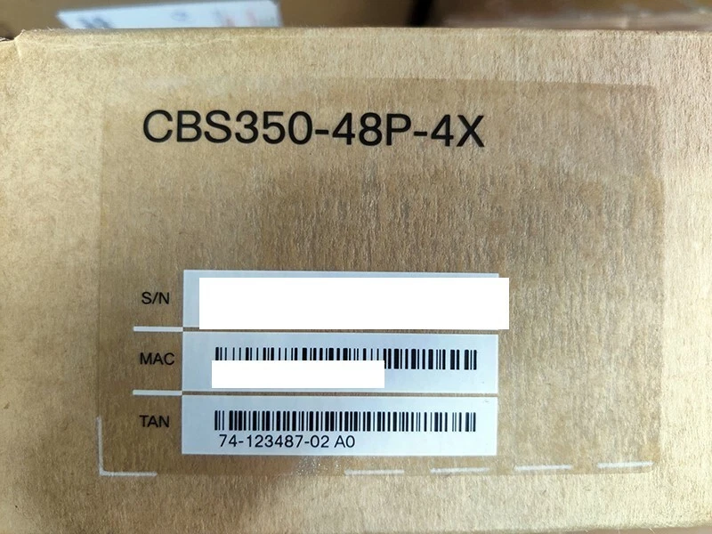 CBS350-48P-4X-EU Cisco Business 350 Series 48x10/100/1000 ports PoE+ 370W CLEAN - Image 1 of 4