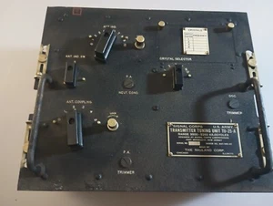 US Army Signal Corp Radio Transmitter Tuning Unit TU-25-A - Picture 1 of 5