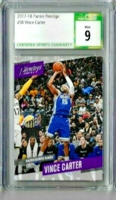 2017 -18 Panini Prestige Vince Carter CSG 9 - Image 1 of 2