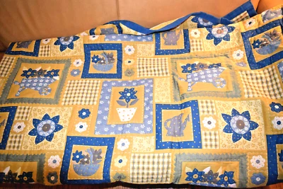 Покрывало в стиле французского кантри, многоцветное, королевский размер, 104 x 104 дюйма - Изображение 1 из 4