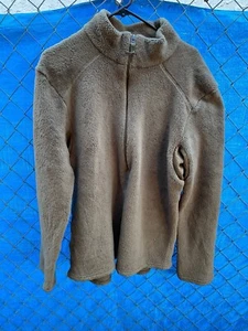 ORC Industries Long Sleeve Top LL PCU Level 3 L3 Fleece Jacket Brown SOCOM NWOT - Picture 1 of 3