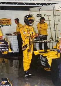 *** DAMON HILL - JORDAN/ HONDA - SIGNED - F1 *** 12x8 photo - Picture 1 of 2