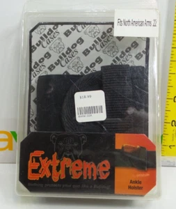 Bulldog Ankle Holster Right Hand For .22, .25, .32 North America Black - WANK00R - Picture 1 of 10