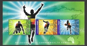 AUSTRALIA 2006 COMMONWEALTH GAMES MINIATURE SHEET (SG MS2599) USED - Picture 1 of 1