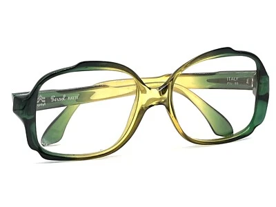 1980s PERSOL RATTI vintage squared eyeglasses oversized P14 - Image 1 of 4