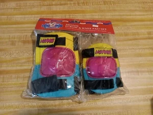 Rare Vintage Toddler Minnie Mouse Pink Knee And Elbow Pads New! Mickeys Stuff - Picture 1 of 4