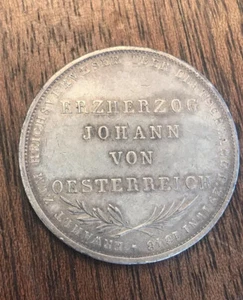 Bundesstaaten FRANKFURT AM MAIN 2 Gulden KM#338 1848 AU/UNC silberRAR - Bild 1 von 10