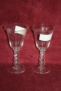 (2) Candlewick crystal #3400 5 ounce Clarets - Picture 1 of 7