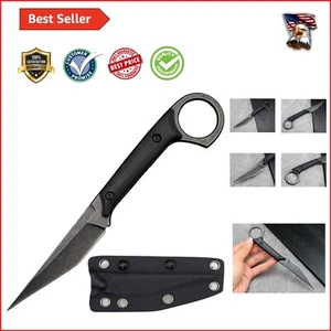 Sleek Fixed Blade Utility Knife with D2 Blade and G10 Handle for Survival - Picture 1 of 8