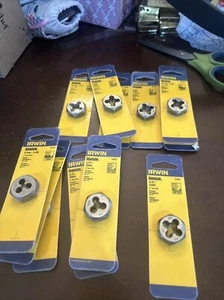Machinist USA Irwin Hanson Hex Die Lot of 12 Metric & Standard - Picture 1 of 8