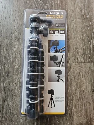 Targus - Grypton Pro XL Flexible Tripod For Digital Cameras And Camcorders New! - Image 1 of 4