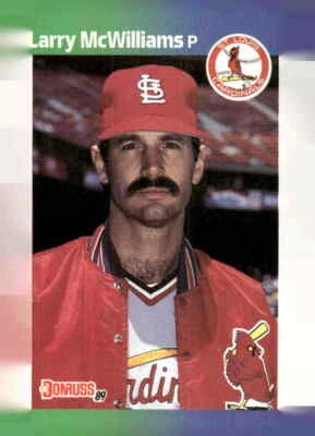 1989 Donruss #516 Larry McWilliams - Image 1 of 2
