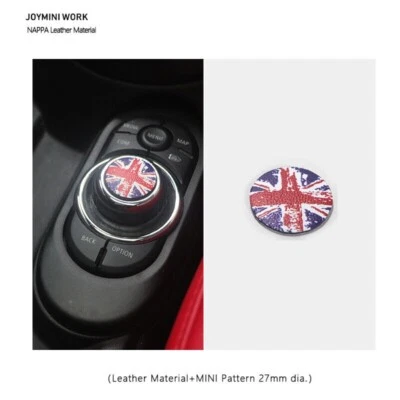 Car Central Control Multimedia Button Sticker For MINI cooper Car Accessories - Image 1 of 4