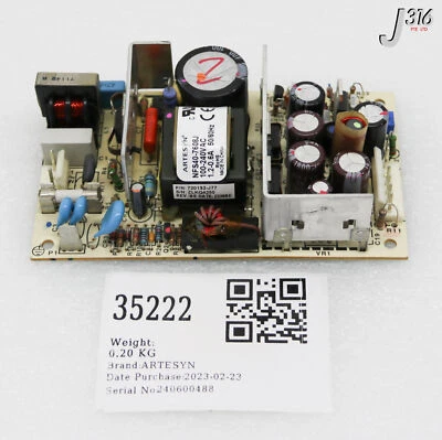 35222 ARTESYN SWITCHING POWER SUPPLY NFS40-7608J - Image 1 of 4