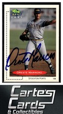 Oreste Marrero 1991 Classic Best #194  Stockton Ports TTM/IP Signed Autographed
