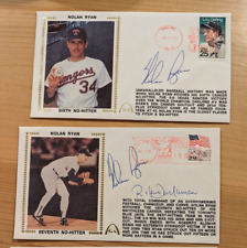 Nolan Ryan Signed Gateway covers - 6th and 7th no hitters