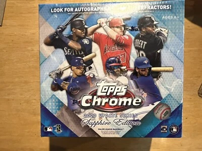 2020 Topps Chrome Update Sapphire Edition Mega Box - BRAND NEW SEALED - Image 1 of 4