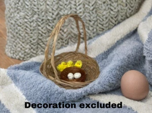 CalCastle Cesti Regalo Ovali con Manico, Cesti Rotolo Pane Tessuto, Servizio Alimenti - Foto 1 di 9