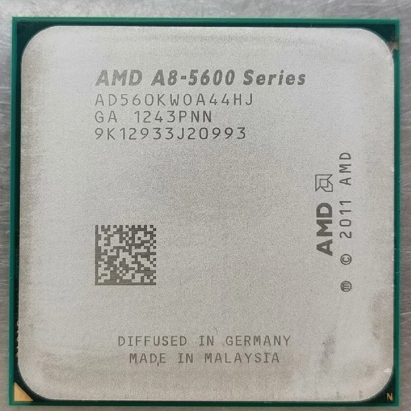 AMD  A8-Series A8-5600 CPU 3.6GHz Quad-Core  Socket FM2  100W - Image 1 of 1