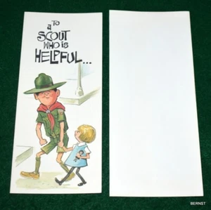 Boy Scout - Tarjeta de felicitación 1968 - Imagen 1 de 3