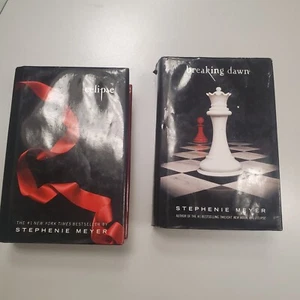 The Twilight Saga 1st Edition Hardcover Books Eclipse Breaking Dawn Lot - Picture 1 of 14