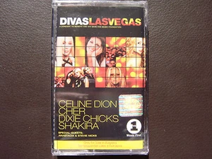 VH1 Divas Las Vegas - NEW CASSETTE, feat. Celine Dion, Cher, Shakira, Anastacia - Picture 1 of 3