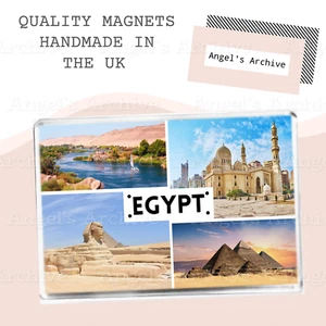 EGYPT ✳ AFRICA ✳ SOUVENIR TOURIST HOLIDAY ✳ LARGE FRIDGE MAGNET ✳ GREAT GIFT - Picture 1 of 1
