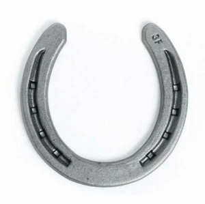 Nuevas herraduras de acero - talla 0 - R3-F - chorro de arena - Heritage Forge - 1 zapato - Imagen 1 de 3