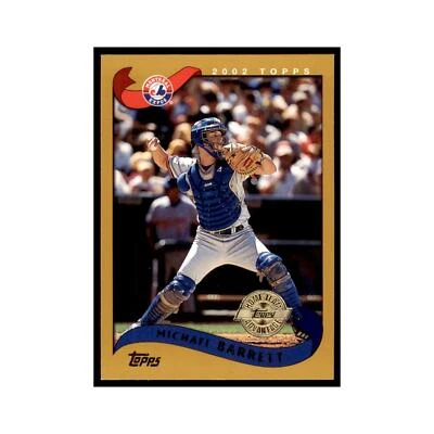 2002 Topps Home Team Advantage Michael Barrett Baseball Cards #207 Foto 1 de 3