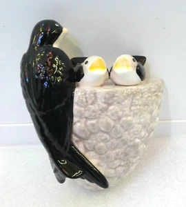 NID D ‘HIRONDELLE EN CÉRAMIQUE À ACCROCHER - Imagen 1 de 3