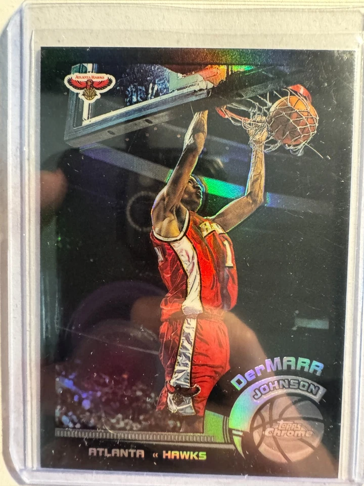 K239,850 - 2002-03 Topps Chrome Refractors Black Border #83 Dermarr Johnson #/99 - Image 1 of 1