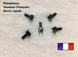 Set di 10 Mini Manopola Interruttore Ci De 6x6x12mm - Picture 1 of 3