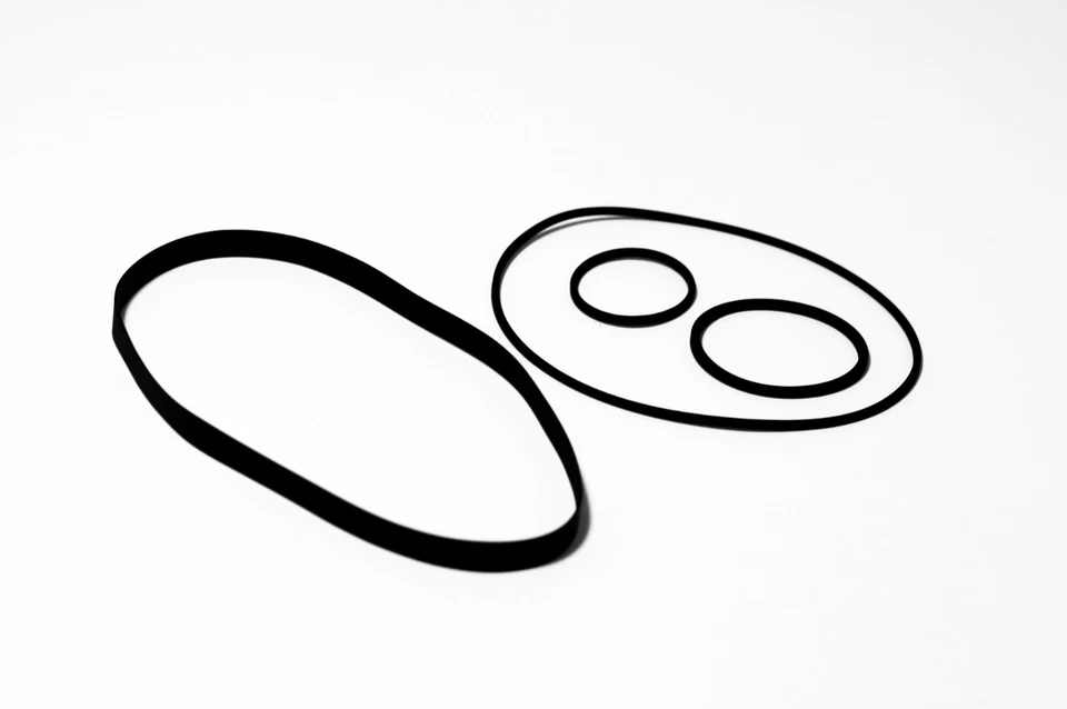 PIONEER CT F1000 EUROPEEN COURROIES PLATINE CASSETTE NATUREL CAOUTCHOUC CTF1000