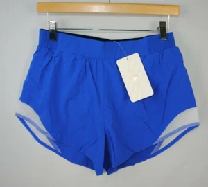 Fabletics Mika Run Shorts Running Blue Stretch Gym Women's Small S $50 - Picture 1 of 5