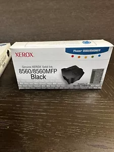 Cartuccia toner inchiostro solido nero originale Xerox 8560/8560MFP Phaser 108R00726 - Foto 1 di 5