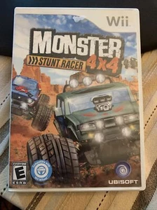 Monster 4x4: Stunt Racer - Disco e custodia Nintendo Wii testati - Foto 1 di 3