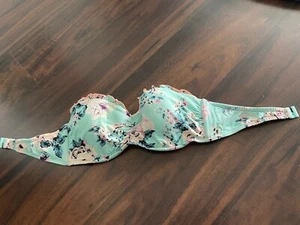 bandeau bikini-top SEAFOLLY *40* türkis/geblümt - Bild 1 von 3