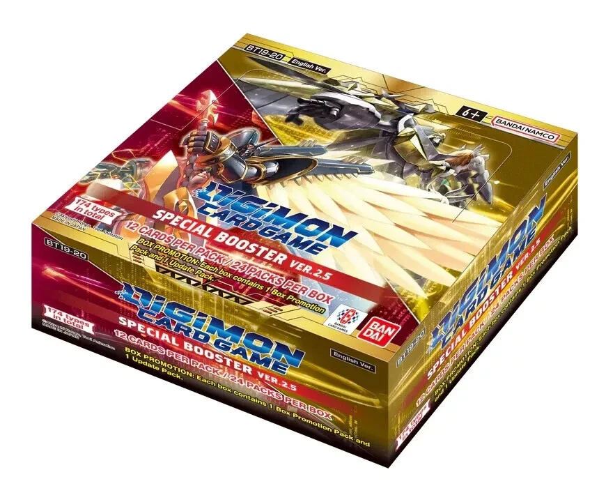 Digimon Carte Jeu : Spécial Booster Boîte Version 2.5 BT18-20 Bateaux Now! 24