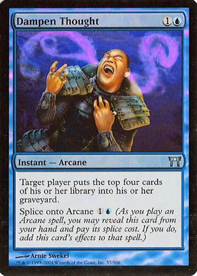 MTG - COK - Dampen Thought - Foil - NM - Image 1 of 1