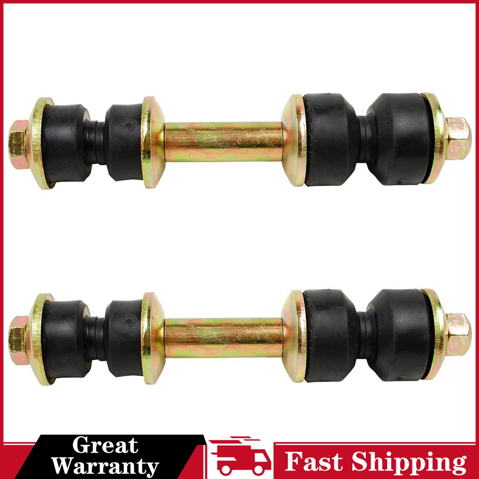 2x Eslabones de barra estabilizadora de suspensión trasera para Buick LeSabre 2000~2005 Foto 1 de 4