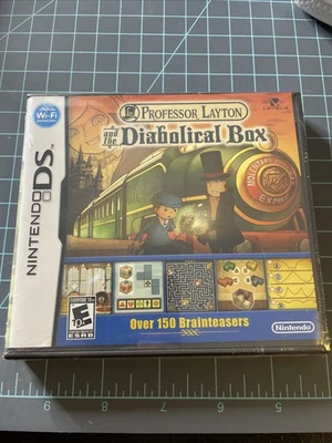 Professor Layton and the Diabolical Box (Nintendo DS 2009) Factory Sealed - Image 1 of 4