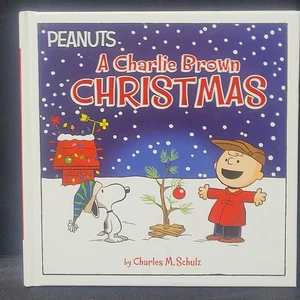 Peanuts A Charlie Brown Christmas Book Kohls Cares 2021 Simon Spotlight - Picture 1 of 2