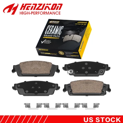 Pastilla de freno trasera de cerámica para Chevy Suburban Tahoe GMC Yukon XL 2015 2016 2017-2020 Foto 1 de 4
